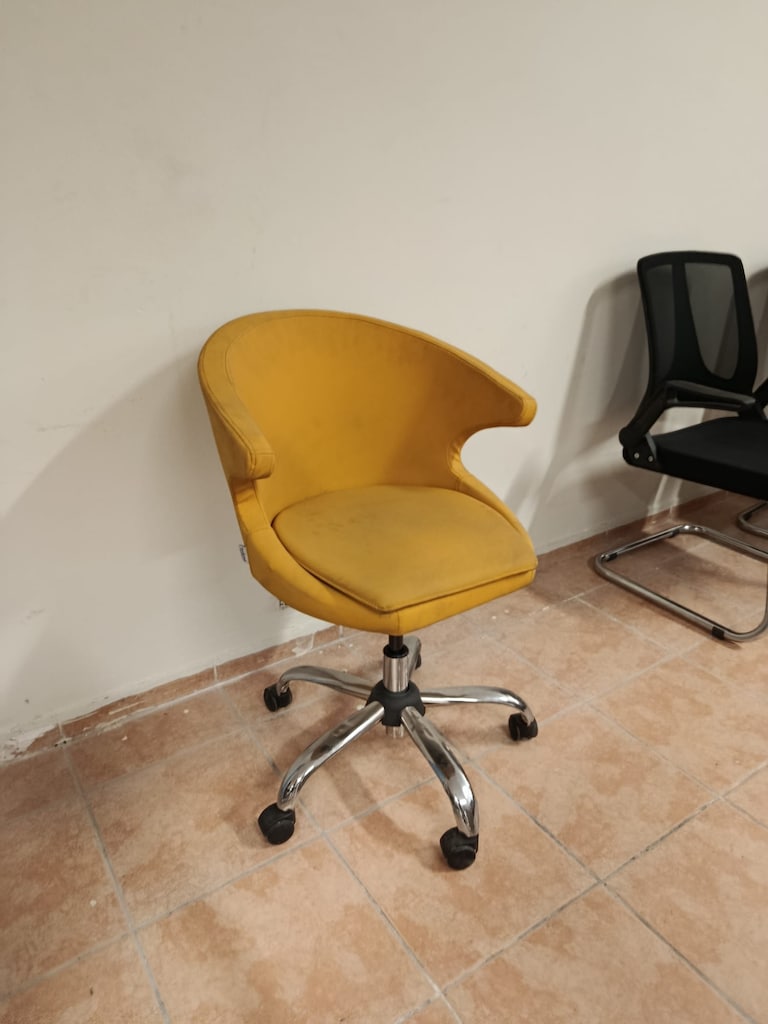 KLAS OFİS ÜSKÜDAR SARI DERİ ÇALIŞMA KOLTUĞU - 2