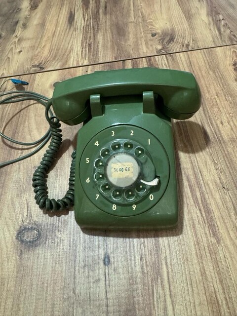 Antika 1969 Northern Electric NE-500DR0A Çevirmeli Antika Telefon