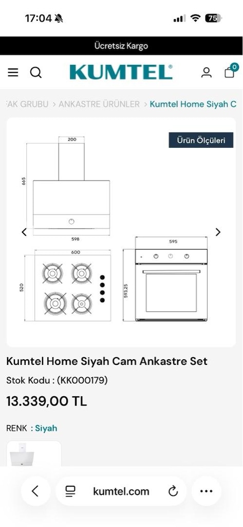 kumtel ankastre set - 5