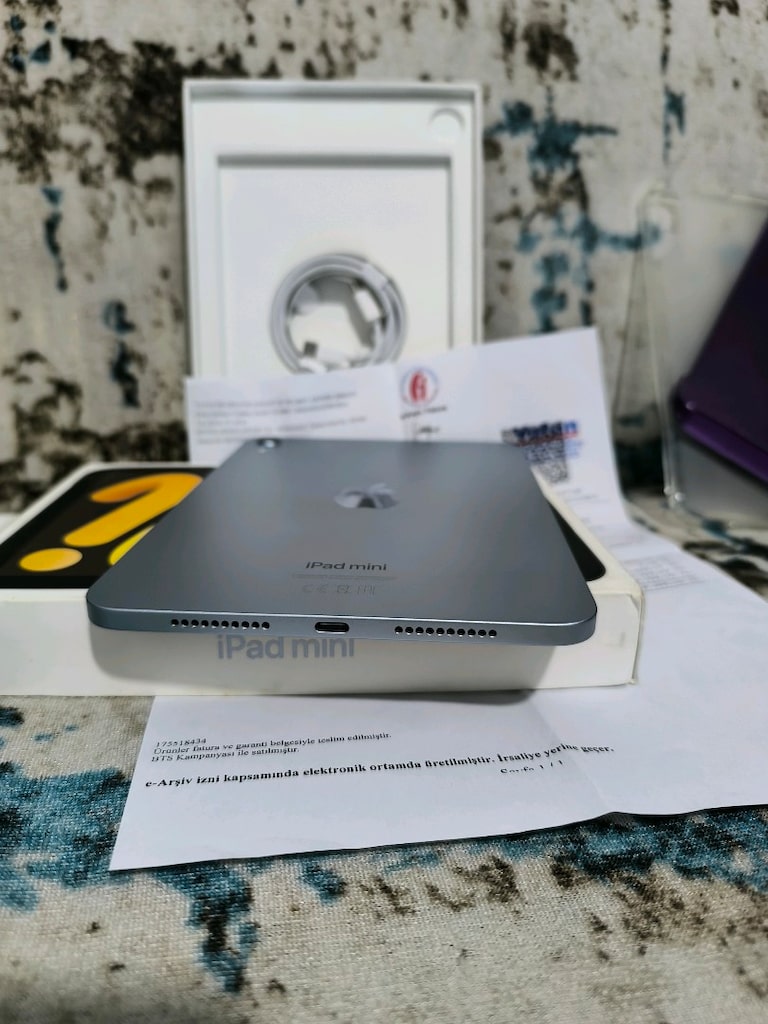 iPad mini 7 128gb sıfırdan farksız - 3