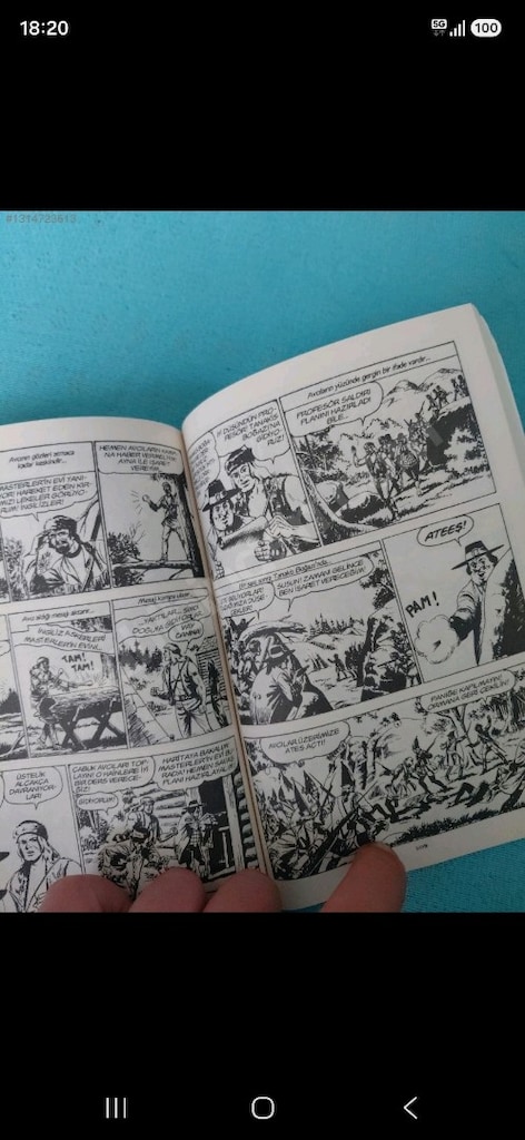 Gazeteden kuponla verilen tam cilt Teksas Tommiks - 2