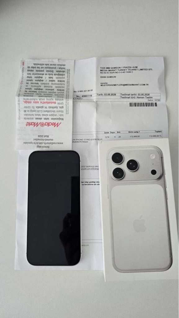 17 PRO 512 GB 22 AY APPLE TÜRKİYE GARANTİLİ - 2
