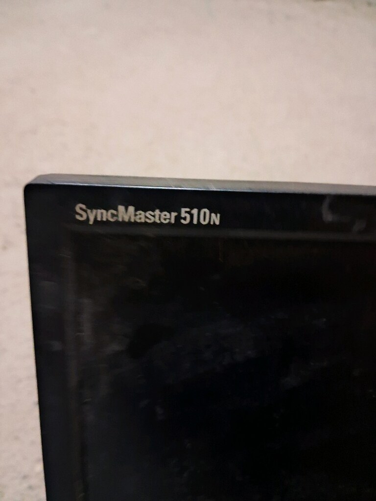 Samsung sence master 510 N model monitör - 2
