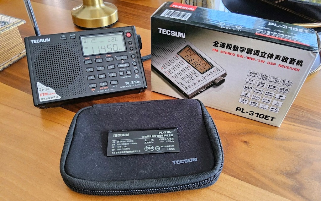 Temiz / Az Kullanılmış Tecsun PL-310et DSP Dünya Radyosu (SW/MW/ - 5