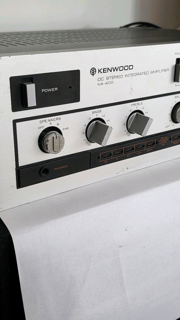 KENWOOD KA-400 stereo integrated stereo amfi - 3