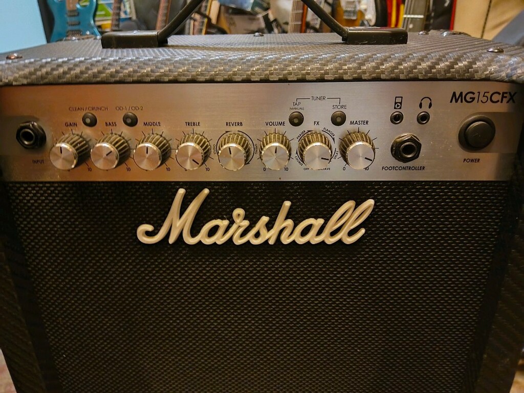 Marshall MG15CFX sifir ayarinda elektro gitar amfisi - 2