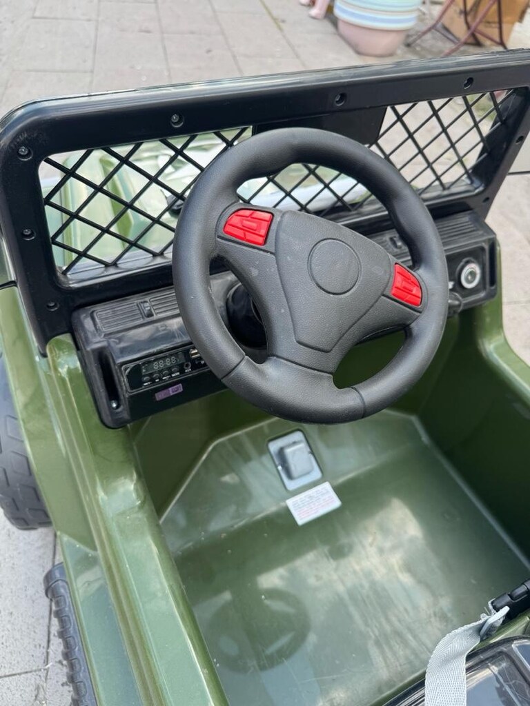 DAHA UYGUNA KİMSE SATAMAZSIFIR AKÜLÜ JEEP ÇİFT KİŞİLİK 12 VOLT KUMANDA - 6