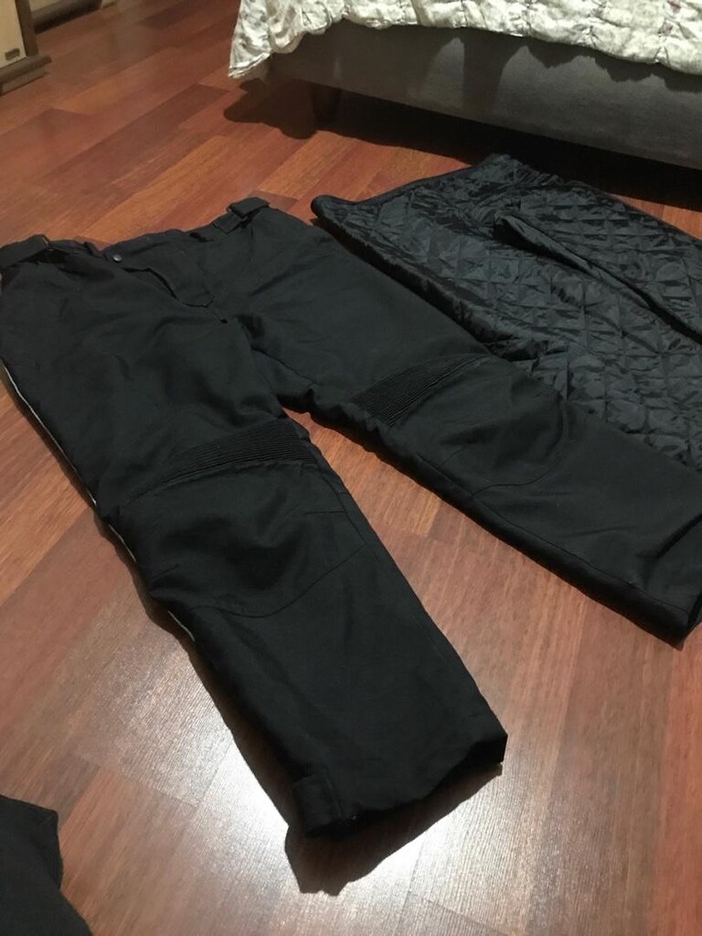 MOTORCU PANTOLONU DİZ VE KALÇA KORUMSLARI ve İÇLİĞİ VAR L-XL BEDEN - 7