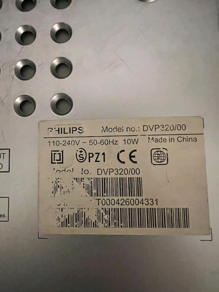 Philips DVP320 Dvd Player - 4