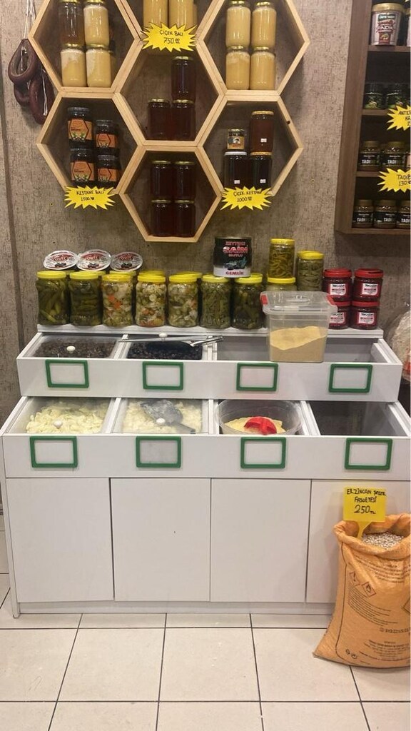 kuruyemiş bakliyat baharat standı - 3