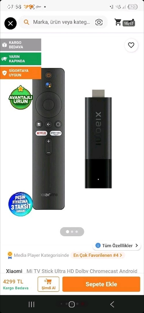 Xiaomi Mi TV Stick 4K Media Player - 15