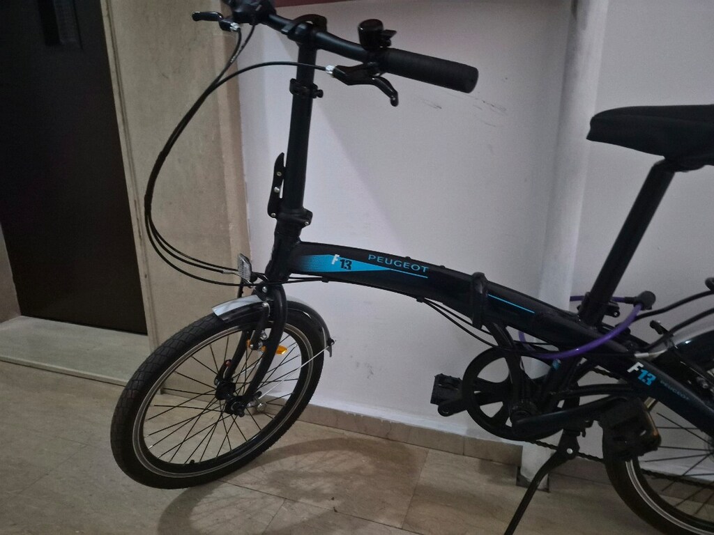 pegugeot f13 katlanır bisiklet faturalı - 5