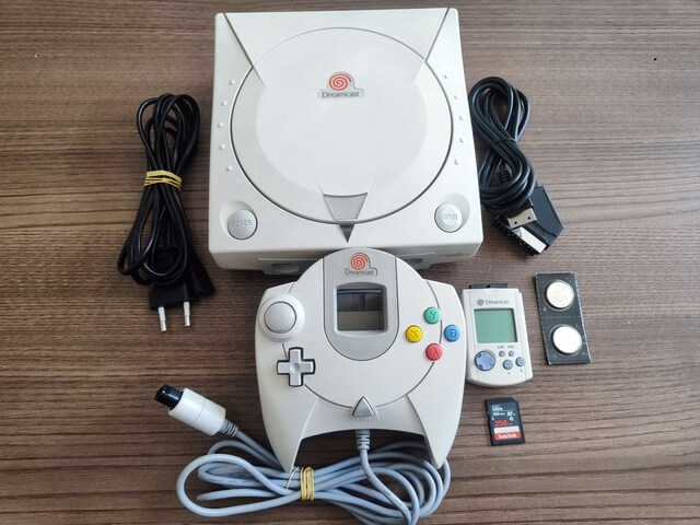 Sega Dreamcast Full Set GDEMU + 256 GB SD Kart + 300 Oyun