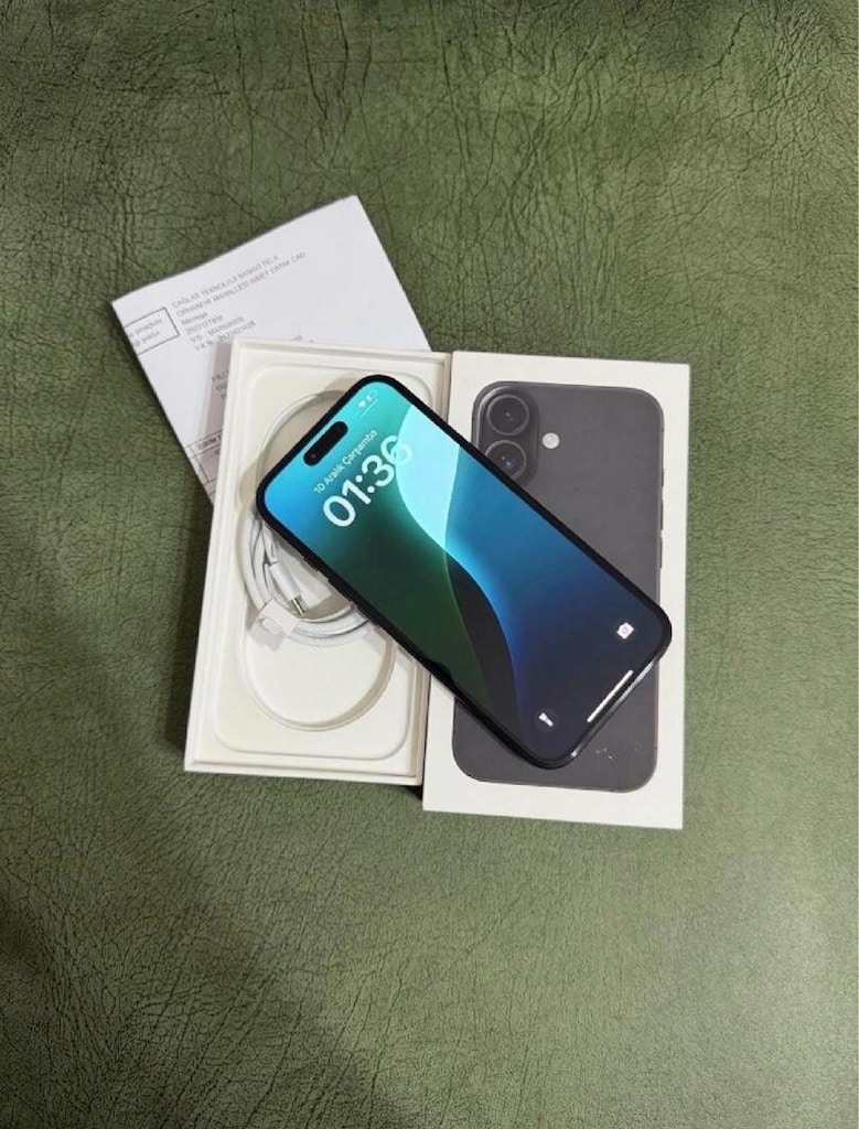 iphone 16 (20 ay garantili pil 100) - 3