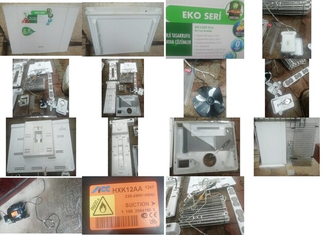 VESTEL EKO SERİ NO FROST BZE-L3302 W A+ MODEL BUZDOLABI YEDEK PARÇALAR