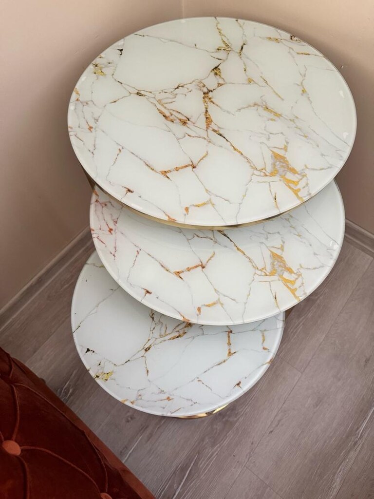 3 lü mermer görünüm sehba - 3
