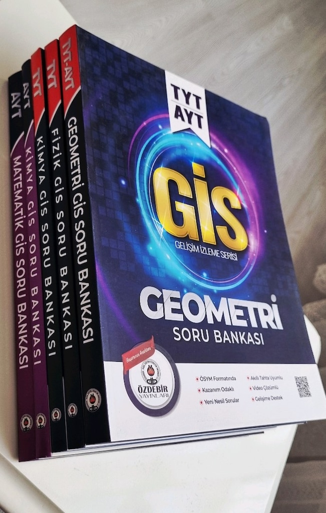 GÎS TYT ve AYT SORU BANKASI SETİ [YENİ SIFIR SET] - 3