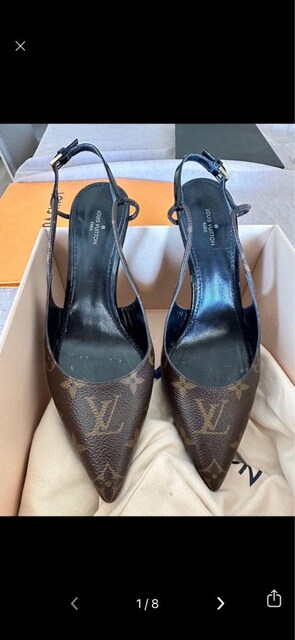 Louis Vuitton cherie slingback