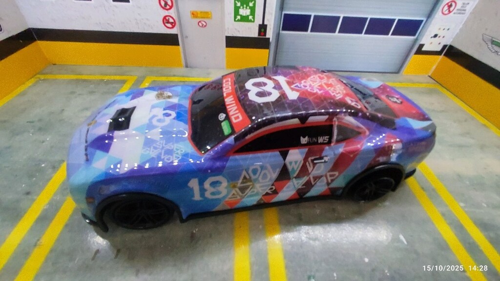 Camaro modeli pilli uzaktan kumandalı oyuncak - 6