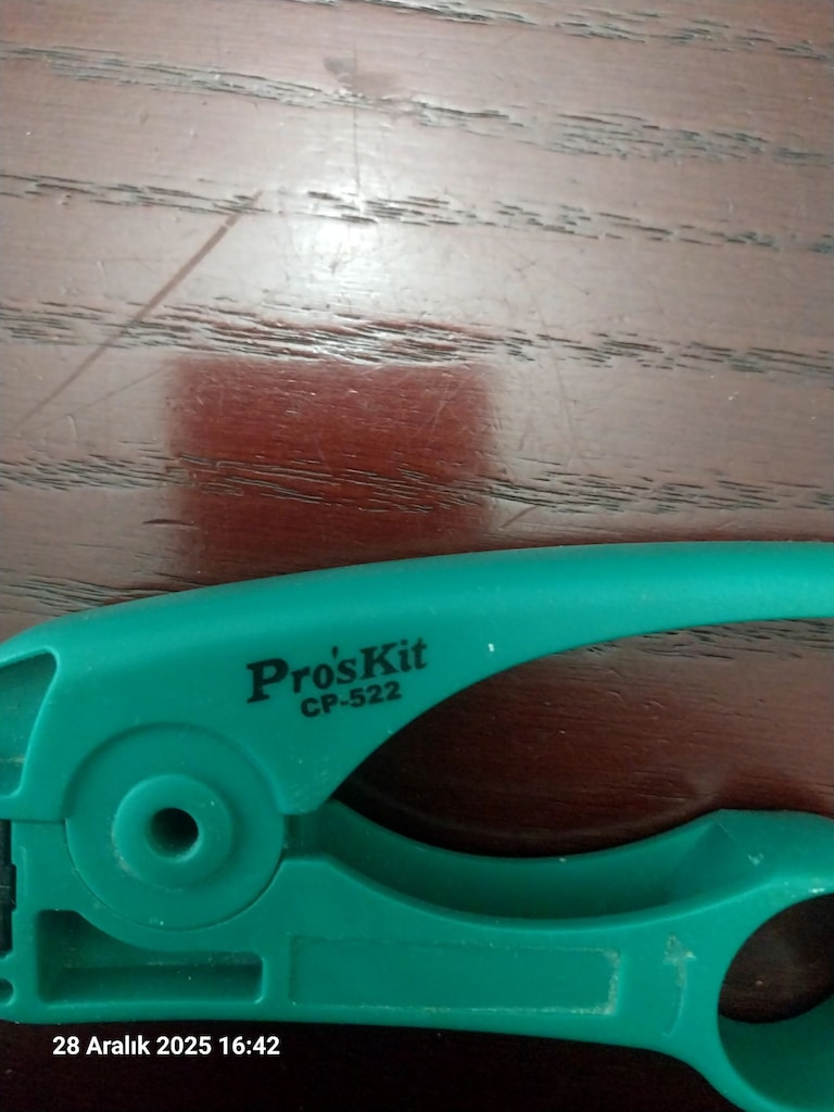 PROSKİT(CP-522) KOAKSİYONEL KABLO SOYUCU - 2