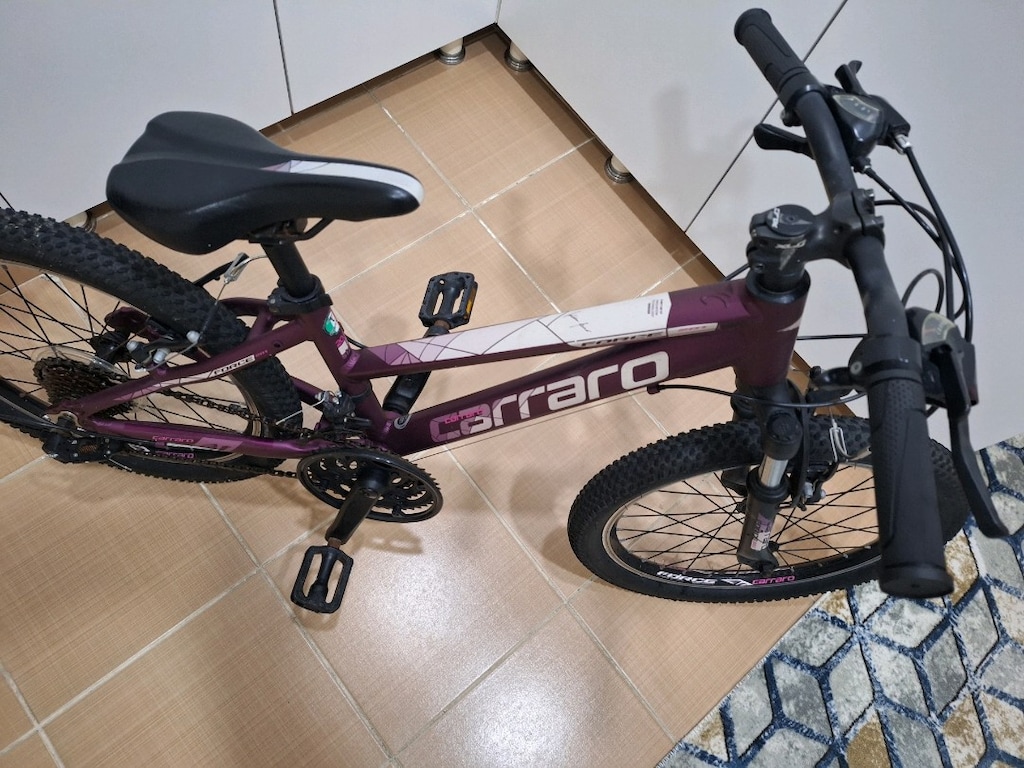 sıfır ayarında 20 jant carraro force 201 vitesli çocuk bisikleti - 4