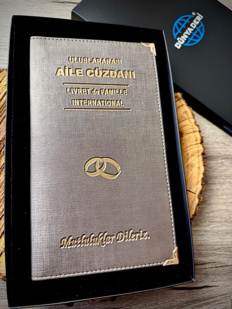 Evlilik Cüzdanı Kılıfı, Aile Cüzdanı Kılıfı - 7