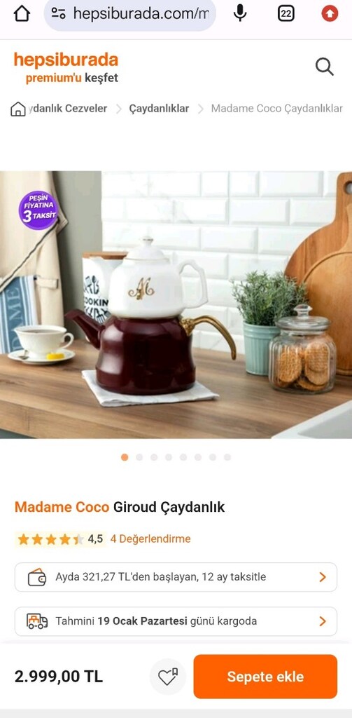 madame coco çaydanlık - 2