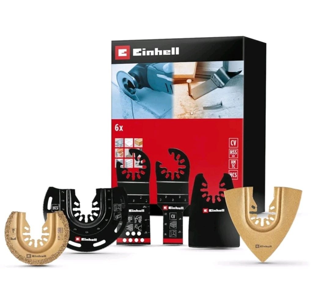 EİNHELL VARRİTO RASPALAMA ALETİ VE 6 PARÇA UÇ SETİ - 6