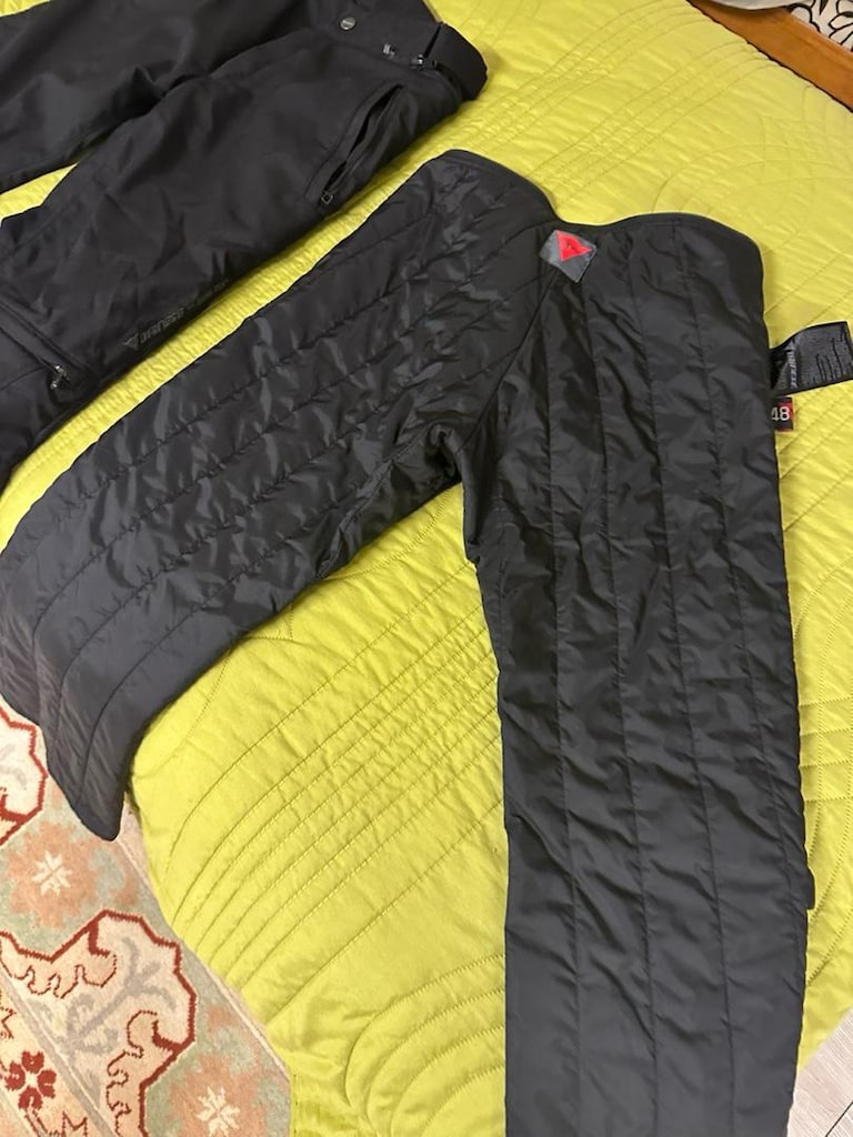 Dainese içlikli korumalı gorotex kumaş motosiklet pantolonu - 4