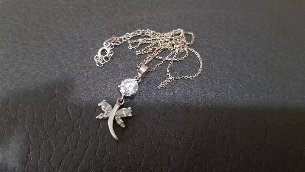 925 ayar gümüş kolye - 6