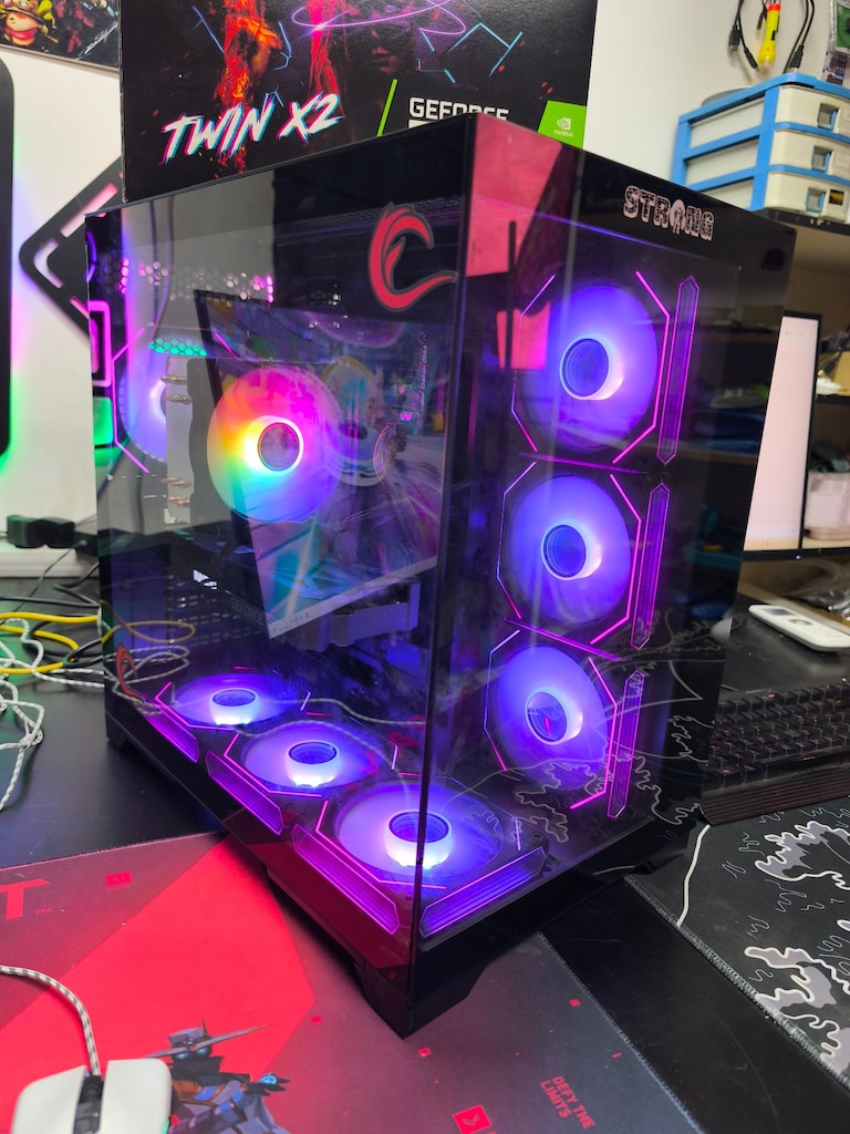 FULL TAKIM R5 5500-16GB-512G M2-RTX 3060 12 GB-24 İnc 200 Hz 1Ms - 4