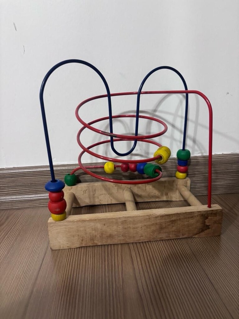 ahşap labirentli boncuk - 3