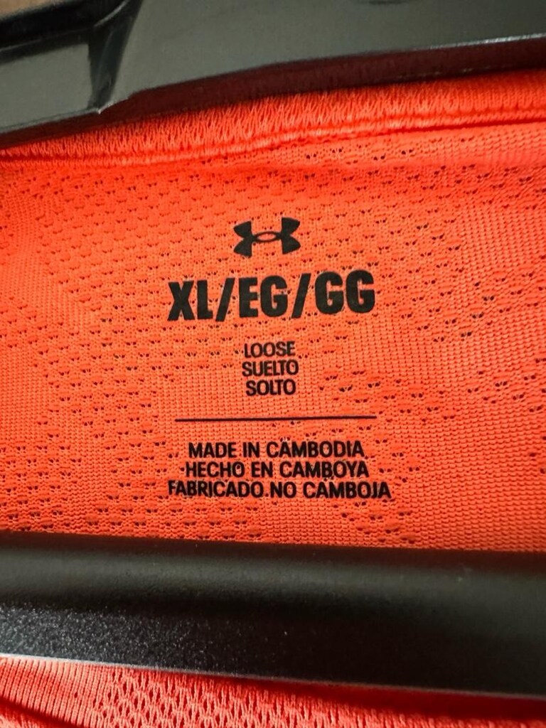 Under Armour Turuncu Spor Tişört XL - 5