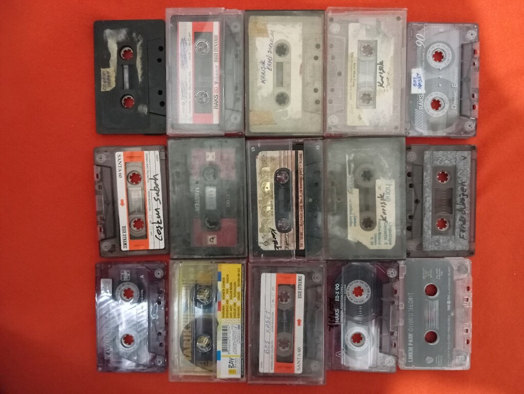 adet, 30 tl 15 adet teyp kaseti. - 7