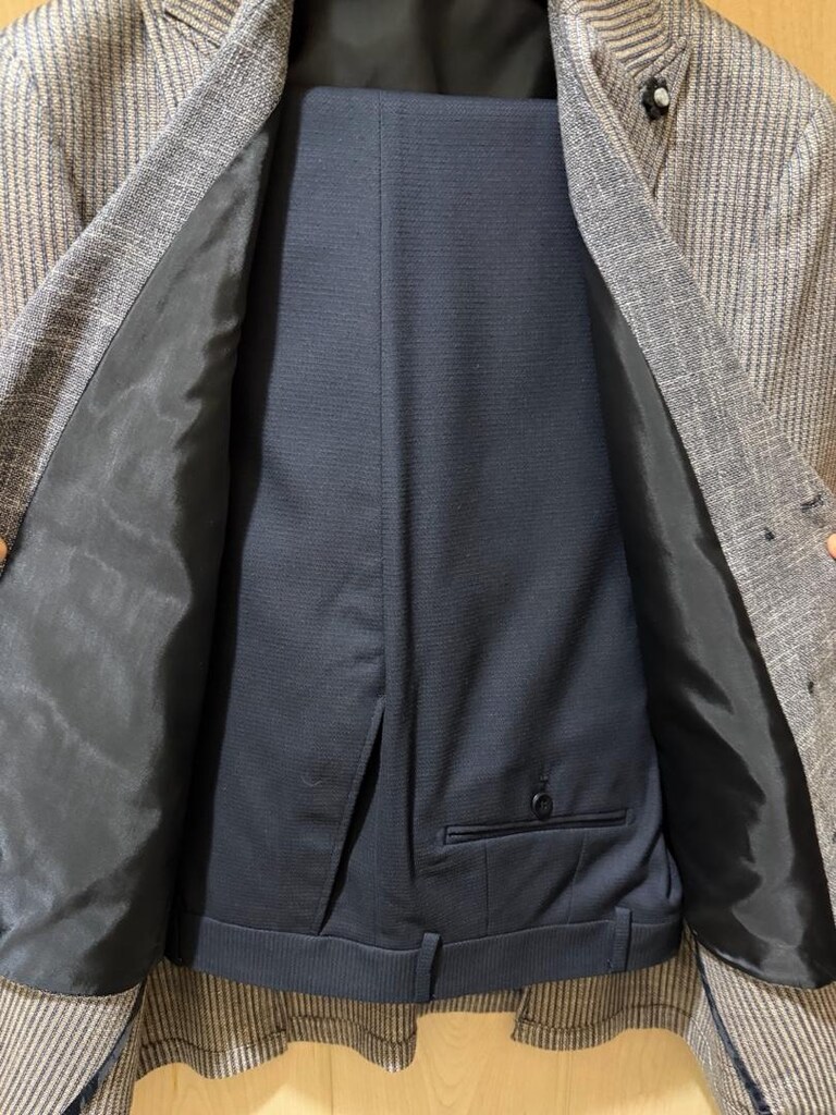 Süvari Gri Desenli Blazer Ceket Yelekli Takım - 8