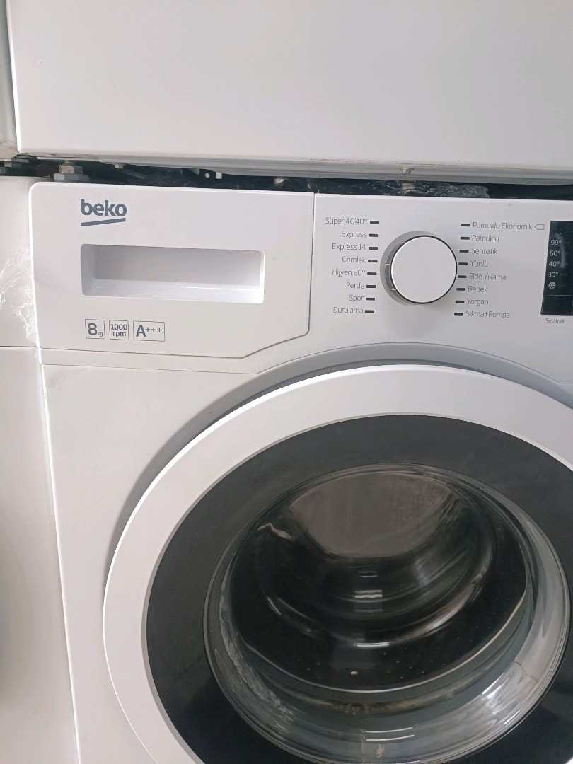 Beko 8 kg A+++ 1000 devir çamaşır Makinesi - 4