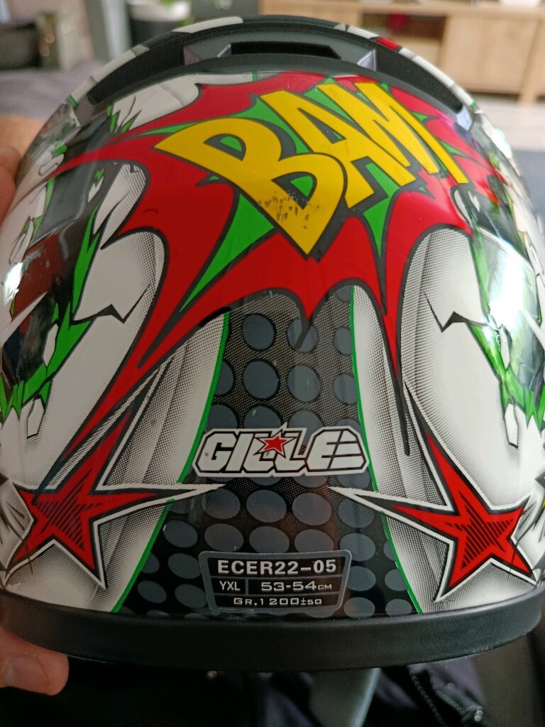 GILLE 53-54cm 'S' beden Çocuk kask - 7