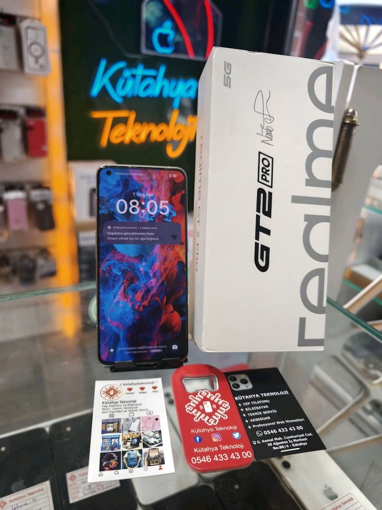 Realme GT 2 pro 128/8 hafif amoled var sorunsuz temiz Fiyat 11500 TL - 2