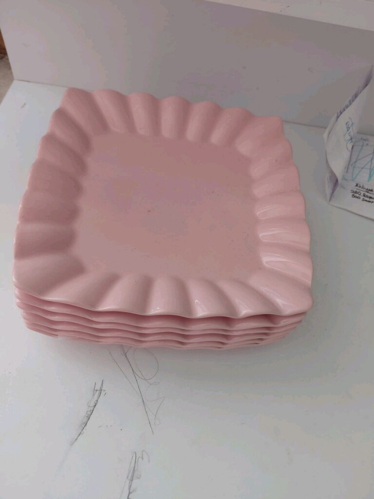 6lı pasta tabak seti - 2