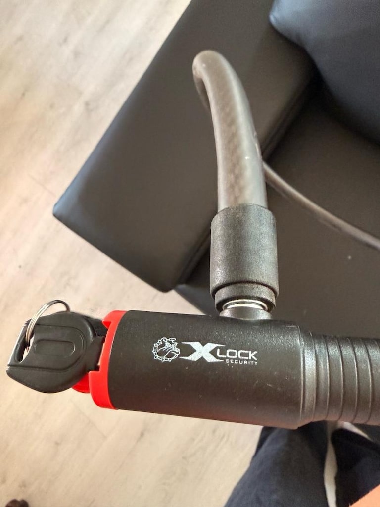 x lock security motosiklet bisiklet kilidi