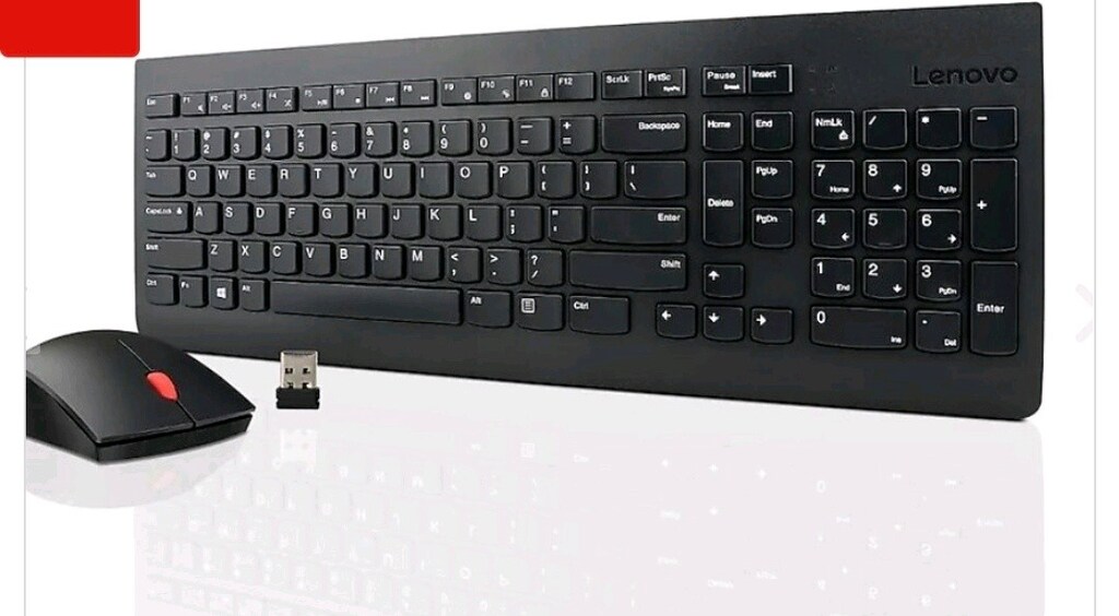 Lenovo Essential Wireless ( Kablosuz) Klavye ve Mouse Combo Set - 2