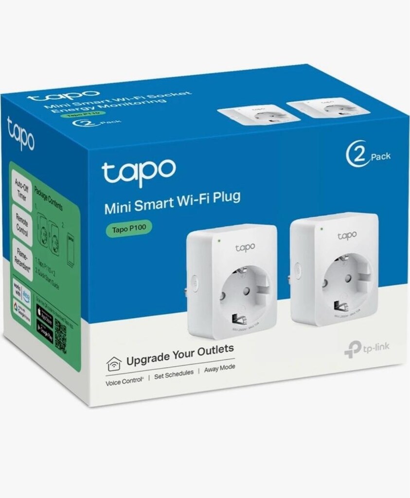 TP-link tapoo p100 2 adet akıllı mini wifi priz - 3