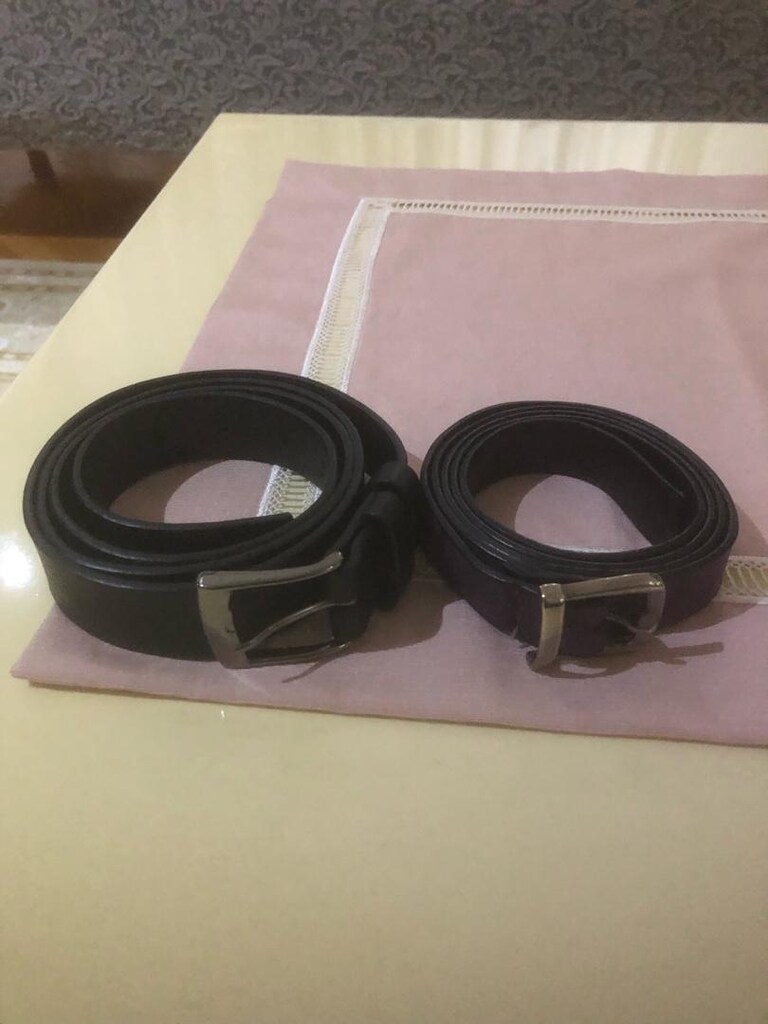 Sıfır deri ince kemer tane 250 tl - 2
