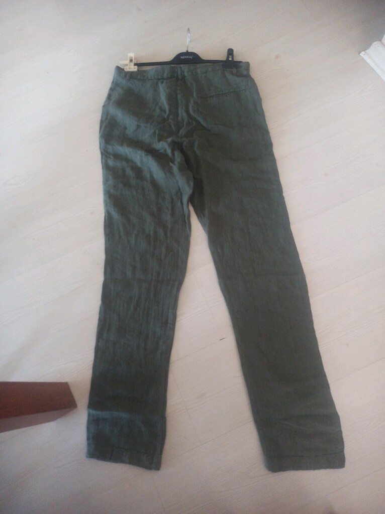 erkek keten pantolon - 3