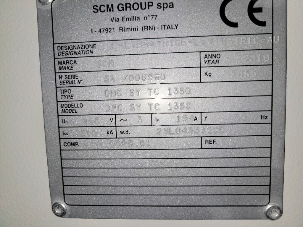 SCM kalibrasyon zımpara makinası - 3