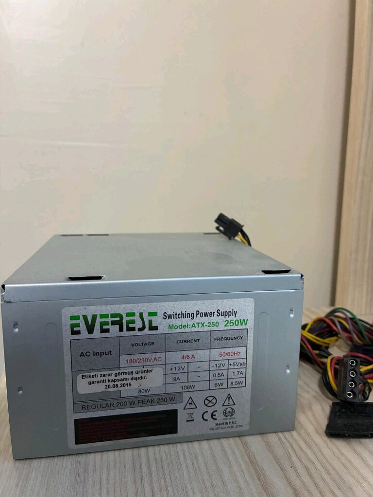 Everest 250V PSU Güç Kaynağı - 2