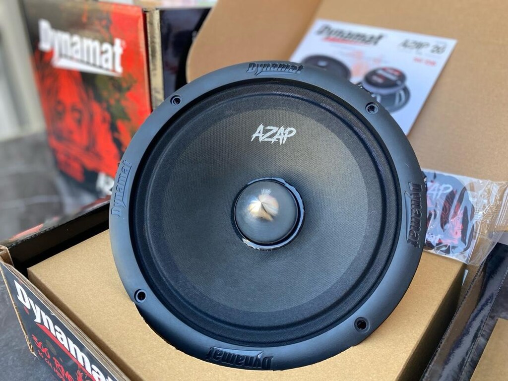 DYNAMAT AZAP 20 CM MİDRANGE HOPARLÖR SIFIR KAPALI KUTU - 5