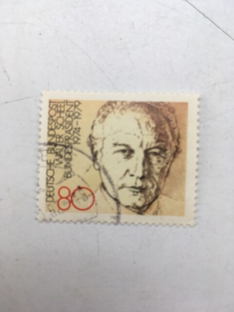 Walter Scheel 1982 - 1 Adet Alman Pulu