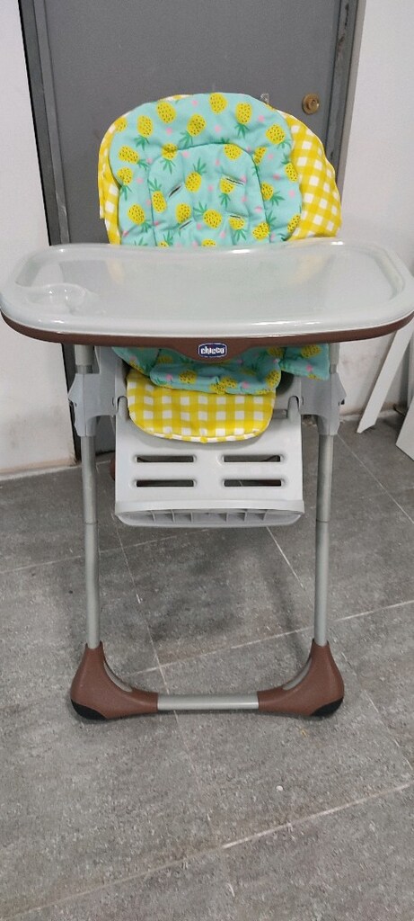 Chicco Polly mama sandalyesi minderleri yenilenmiş pamuklu kumaş - 3