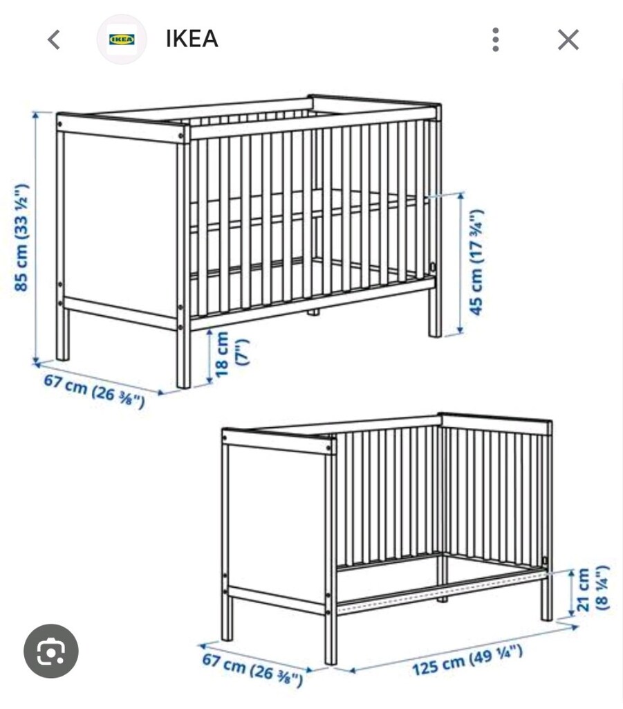 ikea bebek karyolası - 2
